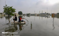 ۱۲ شهر خوزستان دچار آبگرفتگی شدند
