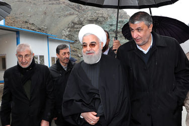  افتتاح منطقه یک آزادراه تهران - شمال