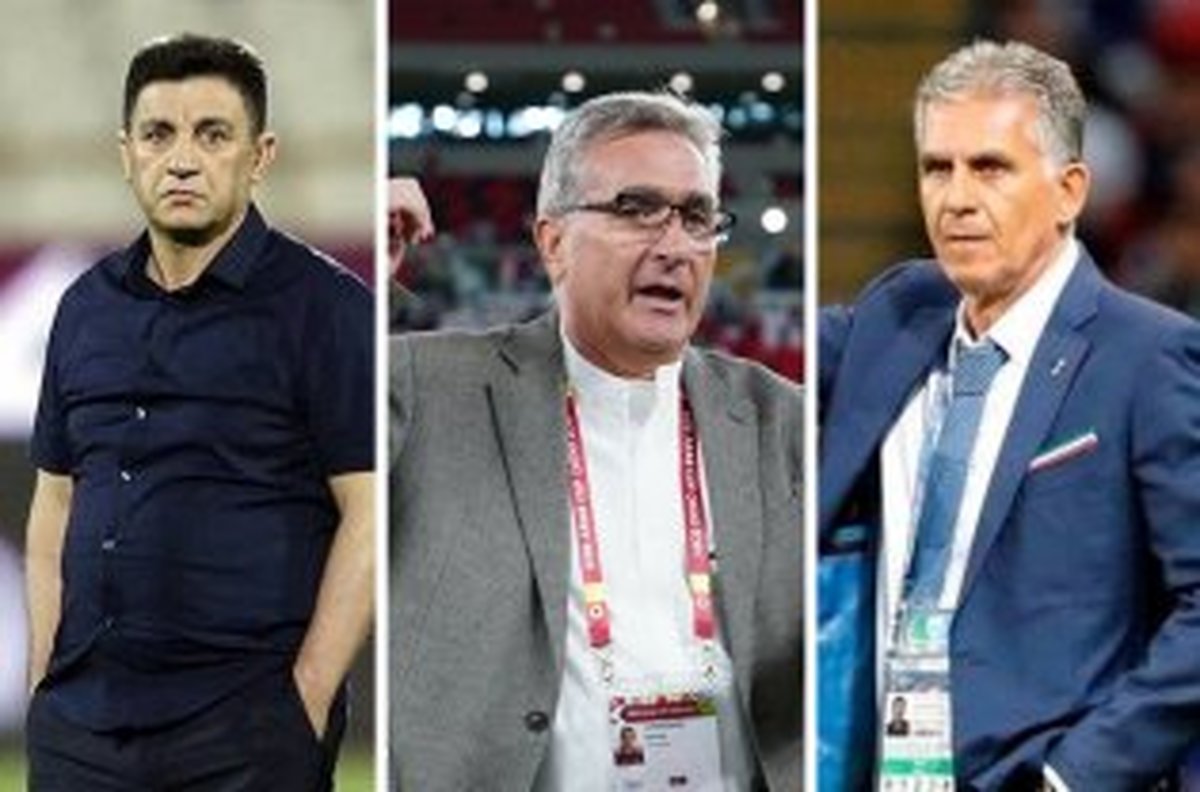 کیروش، برانکو و قلعه نویی گزینه های تاج برای تیم ملی