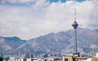 افزایش دما و وزش باد شدید در تهران