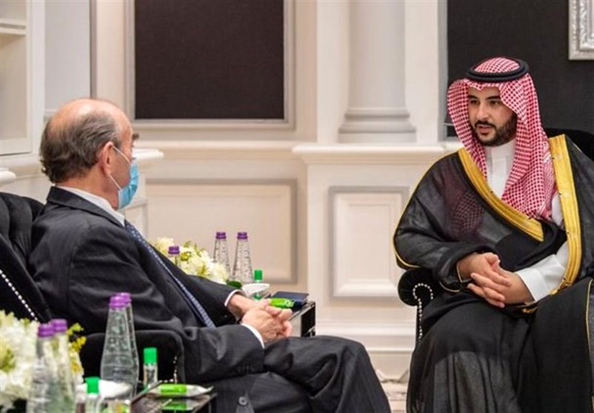 دیدار آبرامز با بنسلمان در ریاض