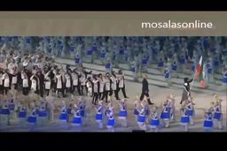 فیلم/ رژه کاروان ایران در بازی های آسیایی اندونزی