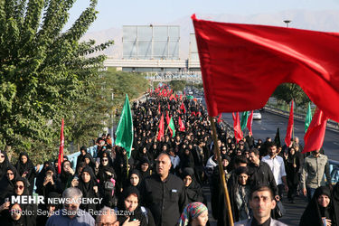 راهپیمایی جاماندگان اربعین در تهران