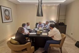 جلسه شبانه هماهنگی تیم ایرانی در مسقط + عکس