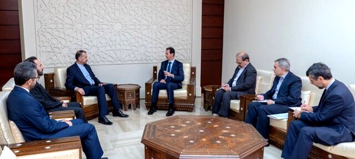 دیدار «امیرعبداللهیان» با «بشار اسد»