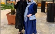 نیوشا ضیغمی و‌ دوست قدبلندش + عکس