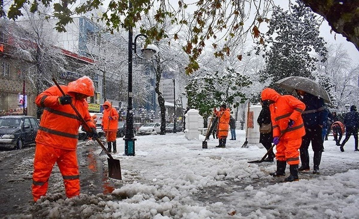 بارش برف شدید در راه این استان ها