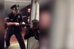  بهانه عجیب پلیس برای دستگیری دختر جوان در مترو