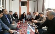 اعضای فدراسیون فوتبال ازموکب شهدای ورزشکار درچذابه دیدن کردند