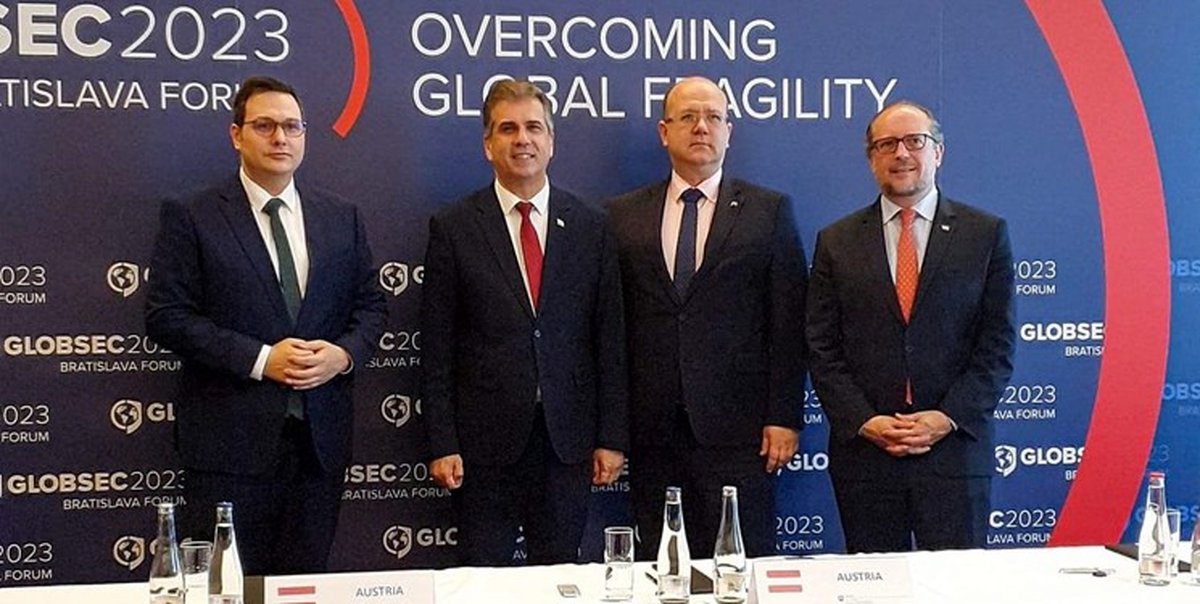 گعده ضدایرانی وزیر خارجه صهیونیستها با همتایان اروپایی