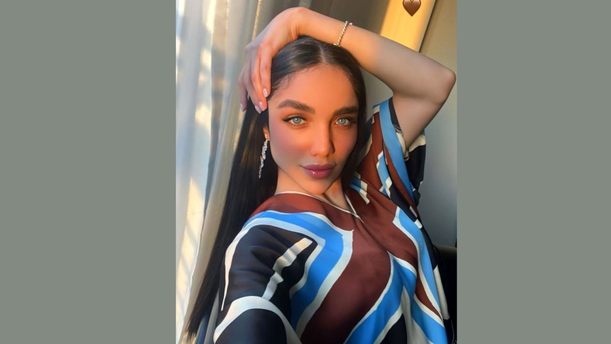 عکس سرخپوستی استایل همسر احمدازده | عکس جدید زن دلربای فرشاد احمدزاده