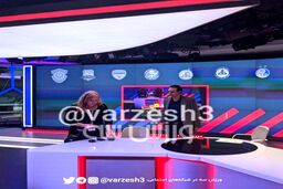 تصویری از دکور برنامه مزدک میرزایی در شبکه ایران‌اینترنشنال