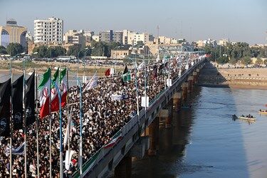 تشییع پیکر «حاج قاسم و ابومهدی» در اهواز