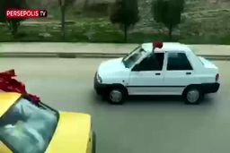 فیلم/ پرسپولیس از هتل تا استادیوم در مسجد سلیمان