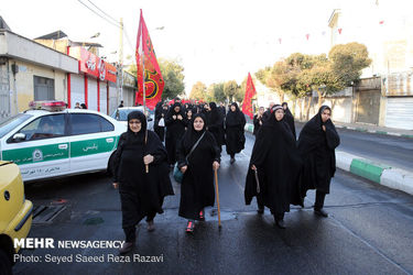 راهپیمایی جاماندگان اربعین در تهران