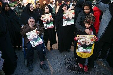 تشییع پیکر «حاج قاسم و ابومهدی» در اهواز