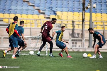 تمرینات پرسپولیس