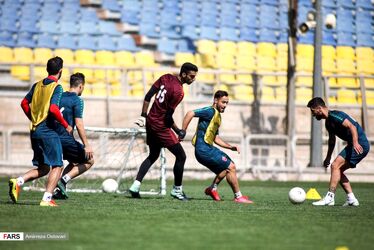 تمرینات پرسپولیس
