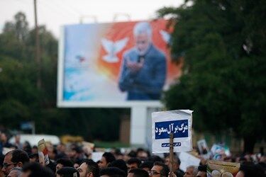 تشییع پیکر «حاج قاسم و ابومهدی» در اهواز