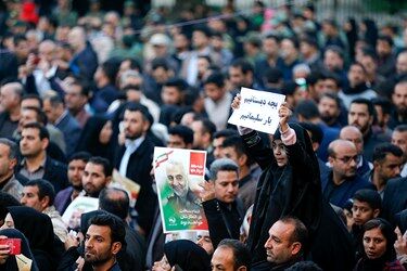 تشییع پیکر «حاج قاسم و ابومهدی» در اهواز