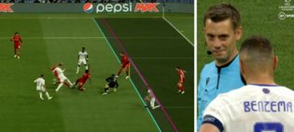 آفساید جنجالی؛ چرا گل بنزما مردود شد؟ (عکس)