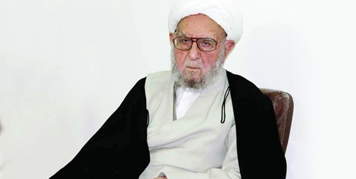 احوالپرسی رئیس دفتر مقام معظم رهبری از آیتالله امینی