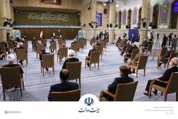 آخرین دیدار روحانی و هیئت دولت دوازدهم با رهبر انقلاب