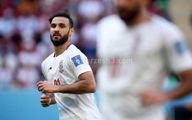 تمرین اختصاصی احمد نور پیش از بازی آمریکا
