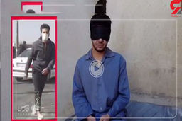 اولین فیلم از لحظه دستگیری و اعترافات عامل حمله به ماموران پلیس در کرج