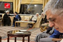 در دیدار شخصیت های سیاسی در خانه کرباسچی چه گذشت؟ + تصاویر