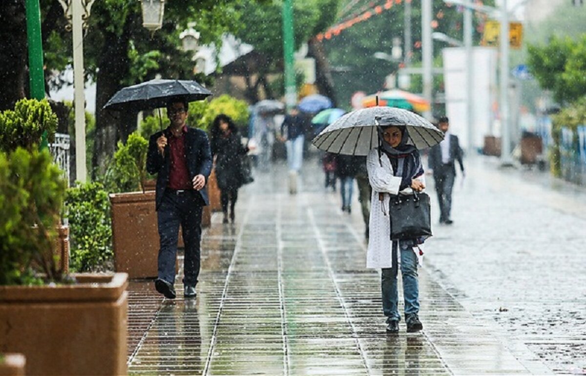 ورود سامانه بارشی و کاهش 12 درجه ای هوا در برخی نقاط کشور