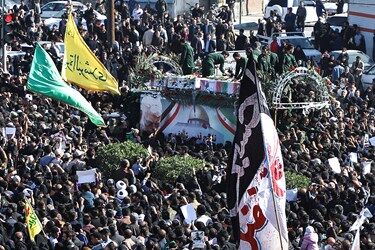 تشییع پیکر «حاج قاسم و ابومهدی» در اهواز