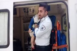 گم شدن کودک شیرخوار در سانحه رانندگی