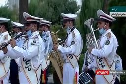 ورود رئیسی به محل مجلس برای ادای سوگند