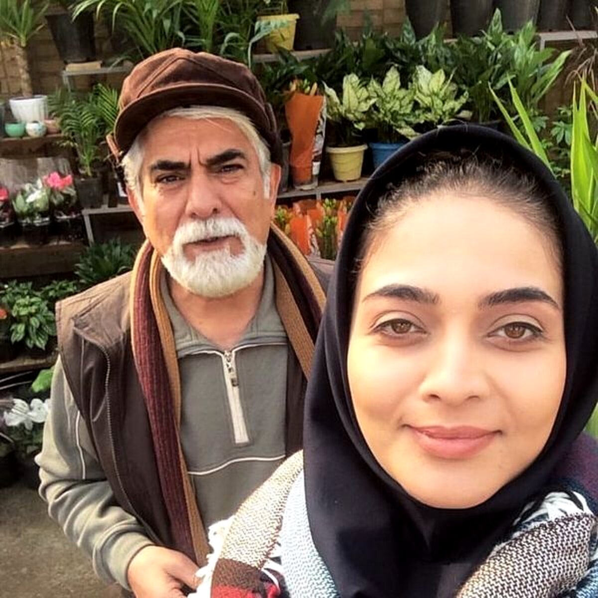 پدر و دختر مانکن سینما+عکس 