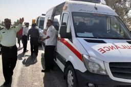 تصادف مرگبار در محور رشت خوار به تربت حیدریه / ‌۲‬ نفر جان باختند
