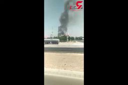 فوری؛ سقوط بالگرد در شیراز+فیلم