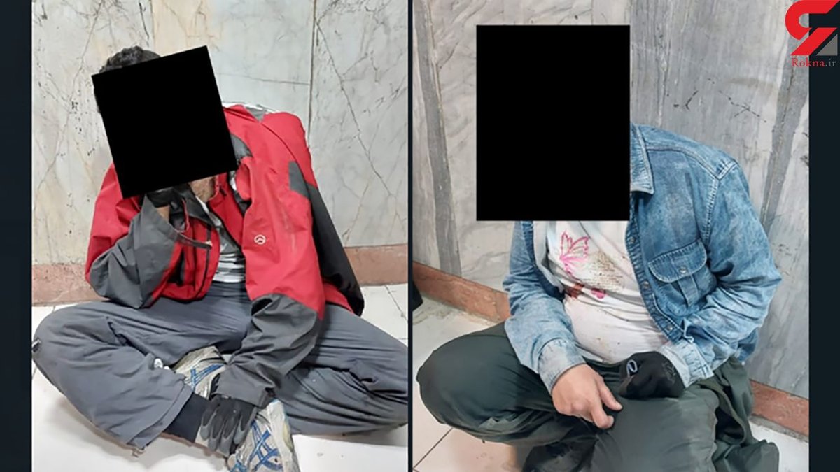 اولین عکس از 2 سارق مسلح طلا فروشی خانی آباد / مردم مانع فرار شدند + جزئیات