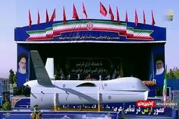 نمایش قدرت پهپادی ارتش در رژه متفاوت 29 فروردین