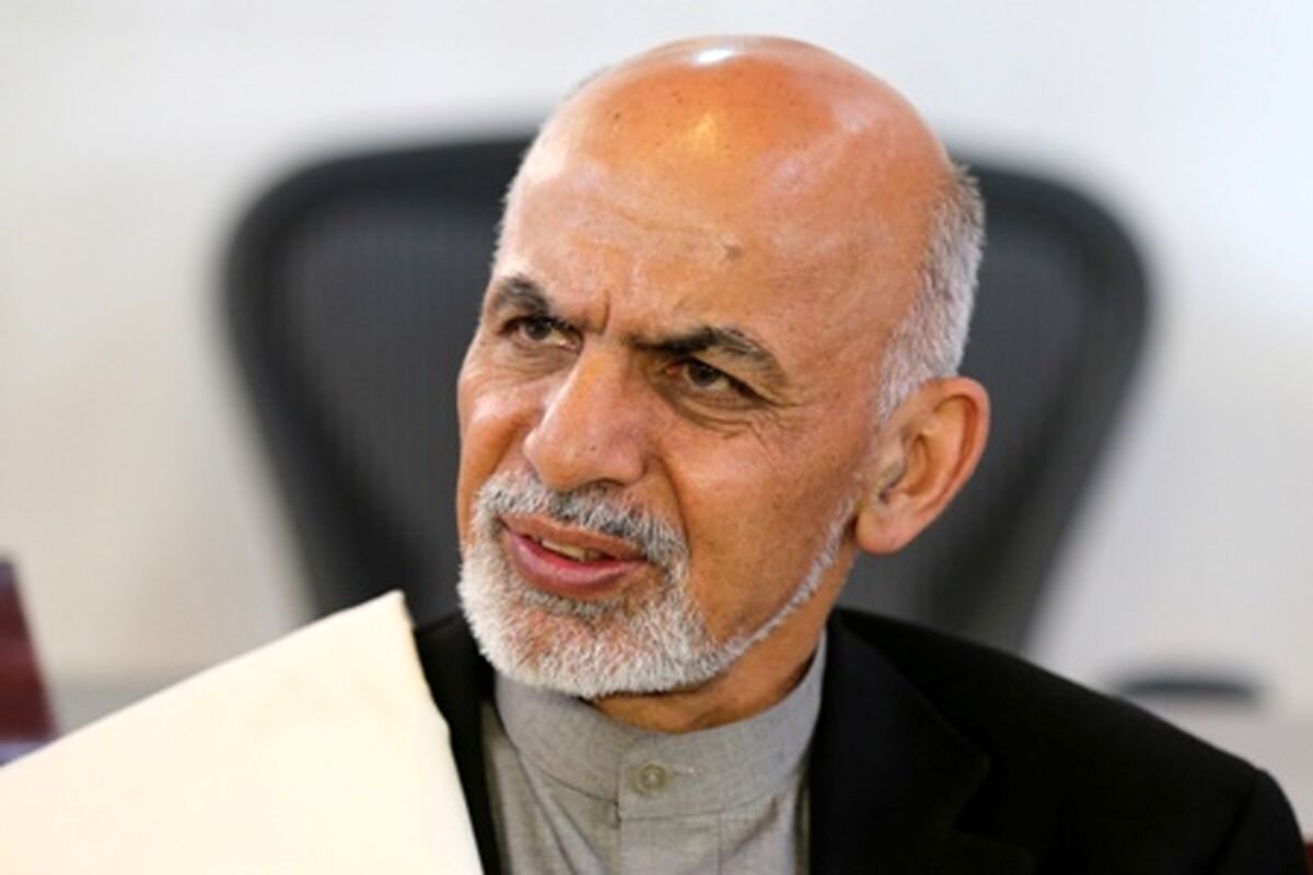حضور اشرف غنی درمراسم تحلیف رئیسی