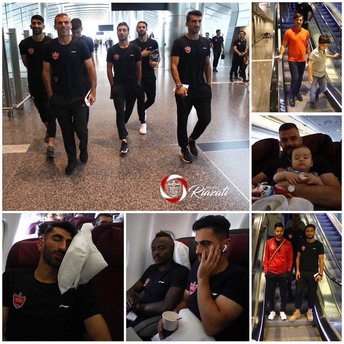 پرسپولیس ها در دوحه رسید (عکس)