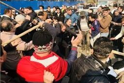 فرقه 10 نفره وطن فروش آزمایش خواستار حمله به ایران شد