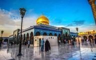 برپایی نماز جماعت در بارگاه حضرت زینب(س)