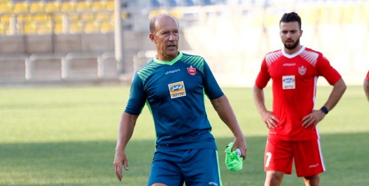 گفتوگوی عرب و کالدرون در محل تمرین پرسپولیس