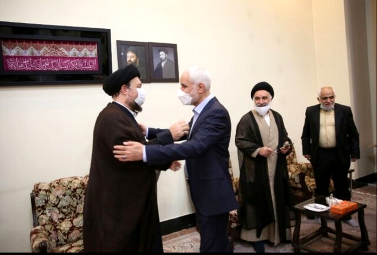 دیدار و گفتگوی مهرعلیزاده با سیدحسن خمینی درباره انتخابات