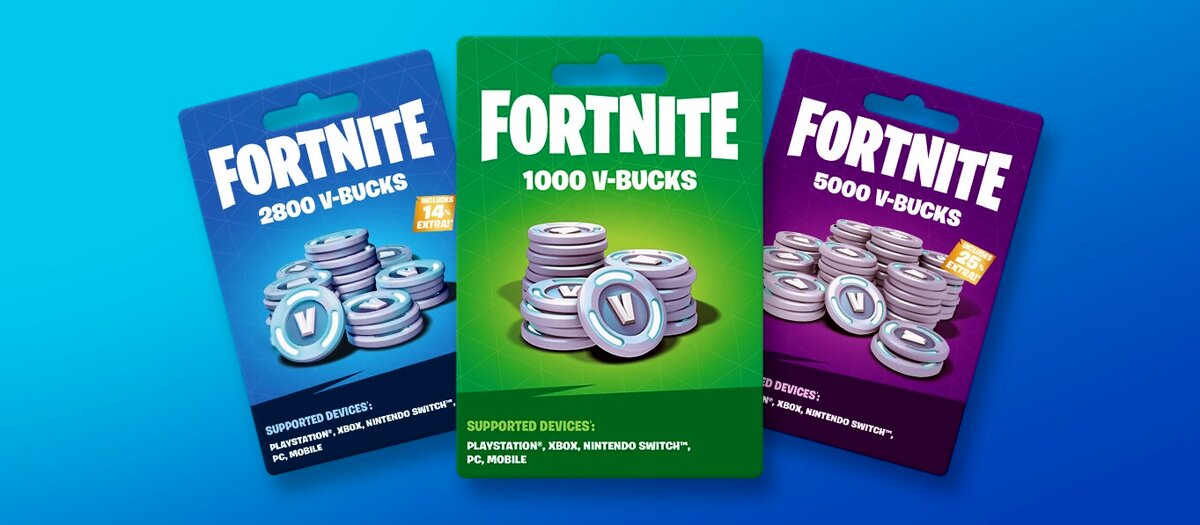 خرید ویباکس فورتنایت و خرید جم کلش رویال