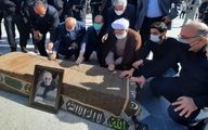 پیکر حاج حیدر رحیم‌پور ازغدی در حرم مطهر رضوی آرام گرفت