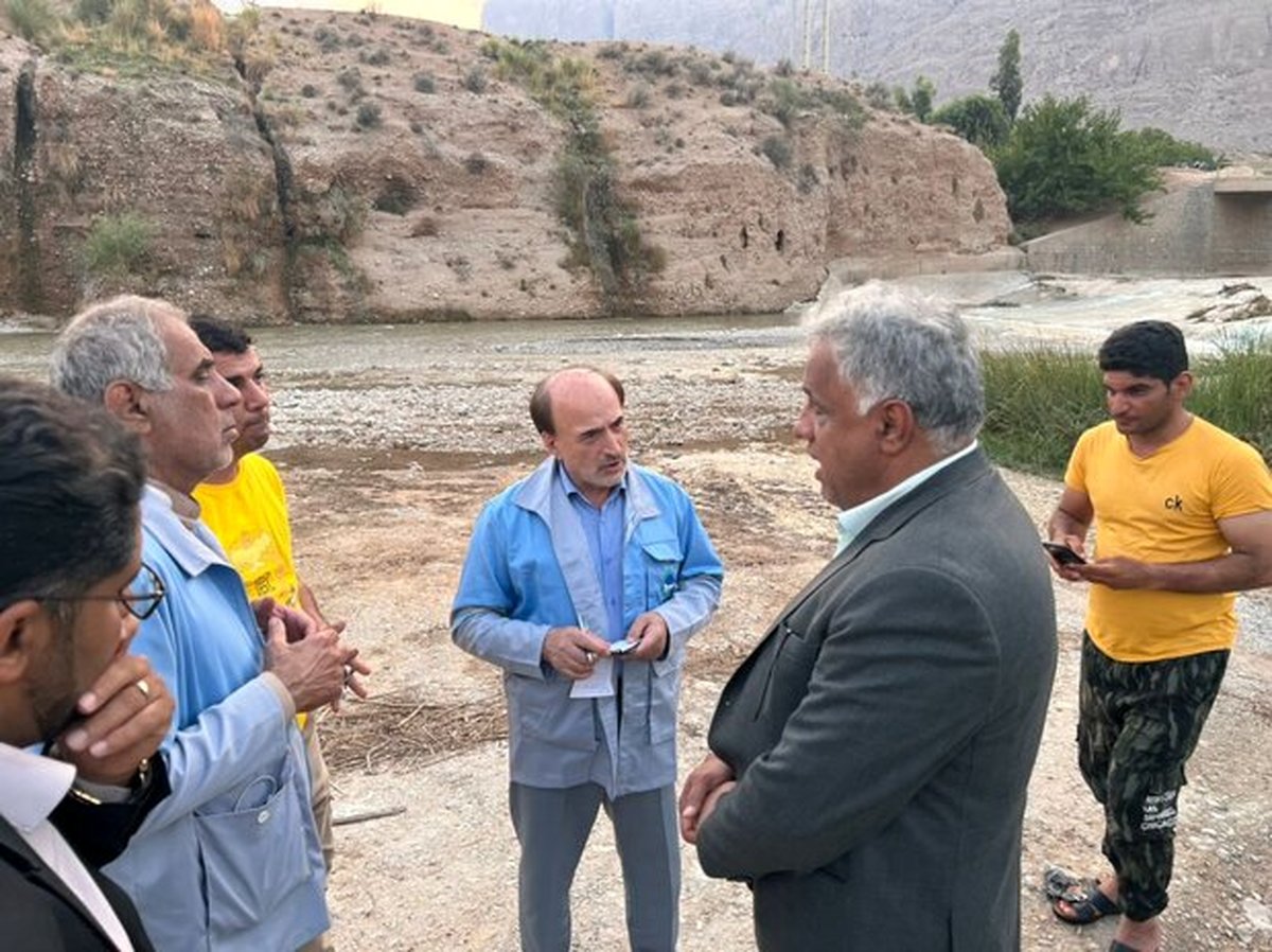 بازدید رئیس سازمان مدیریت بحران از مناطق سیلزده فارس