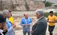 بازدید رئیس سازمان مدیریت بحران از مناطق سیل‌زده فارس