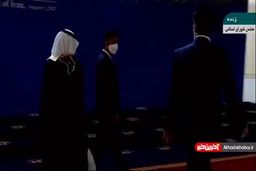 ورود مقامات خارجی به ساختمان مجلس برای شرکت در مراسم تحلیف